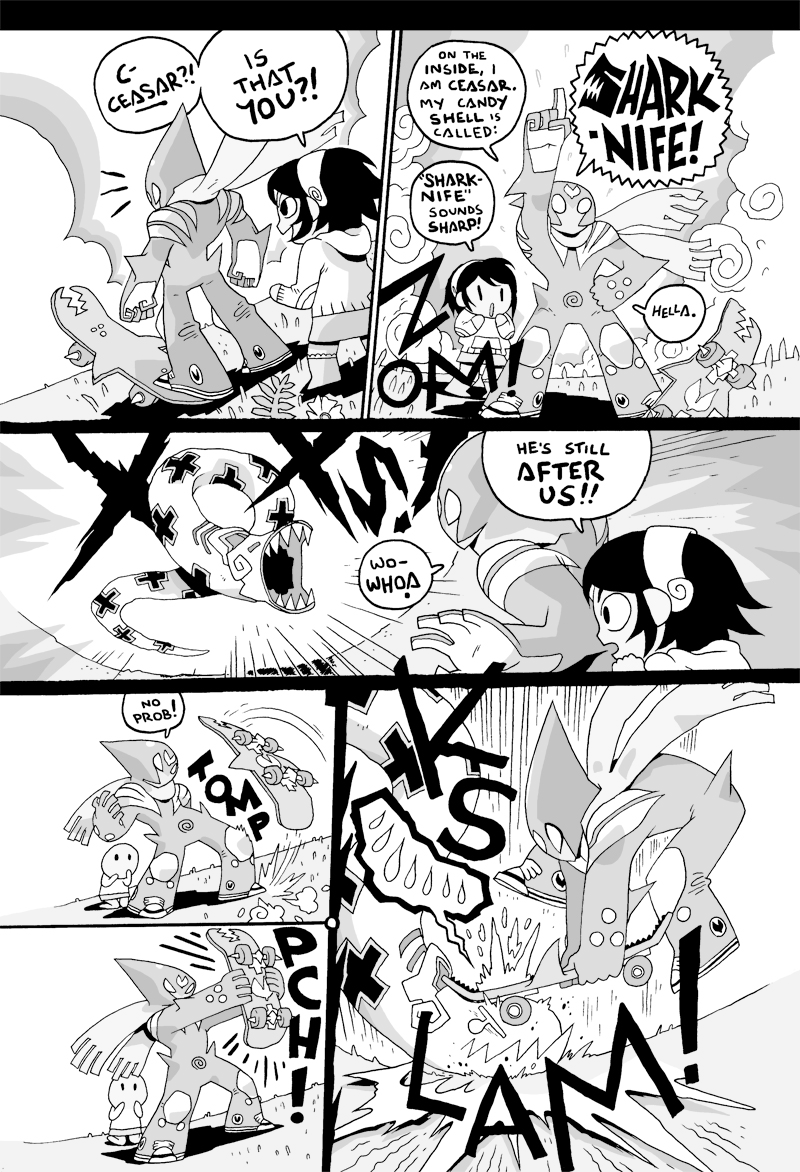 Illustration for article titled Sharknife 2: Double Z Might Have the Best Superhero Origin Ever